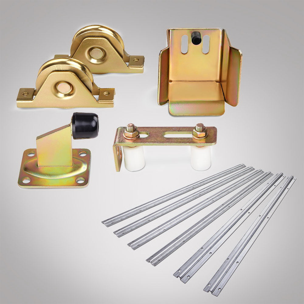 LockMaster Roller Guide Gate Opener Track Stopper Sliding Hardware Accessories Kit - image7