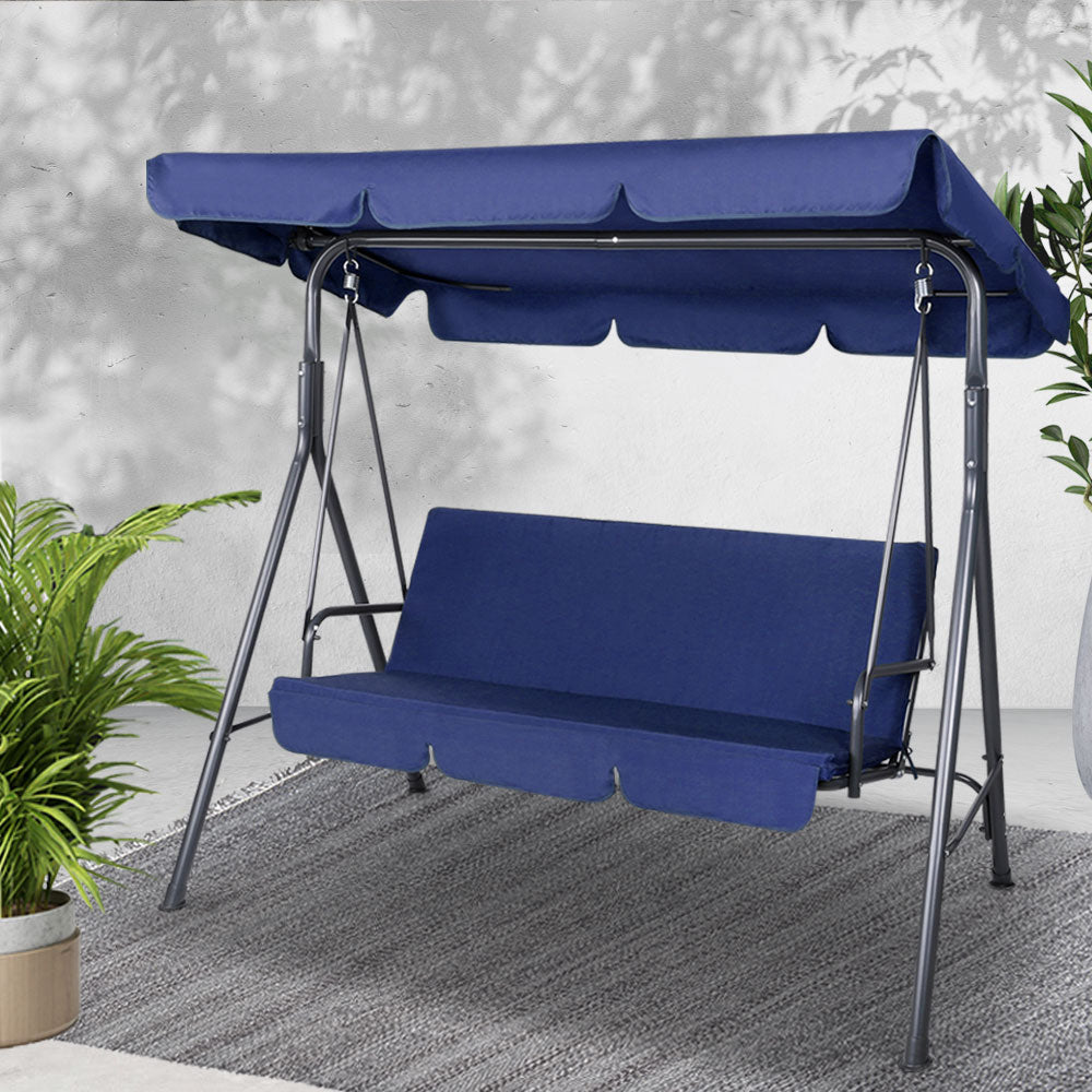 Canopy Swing Chair - Navy - image7