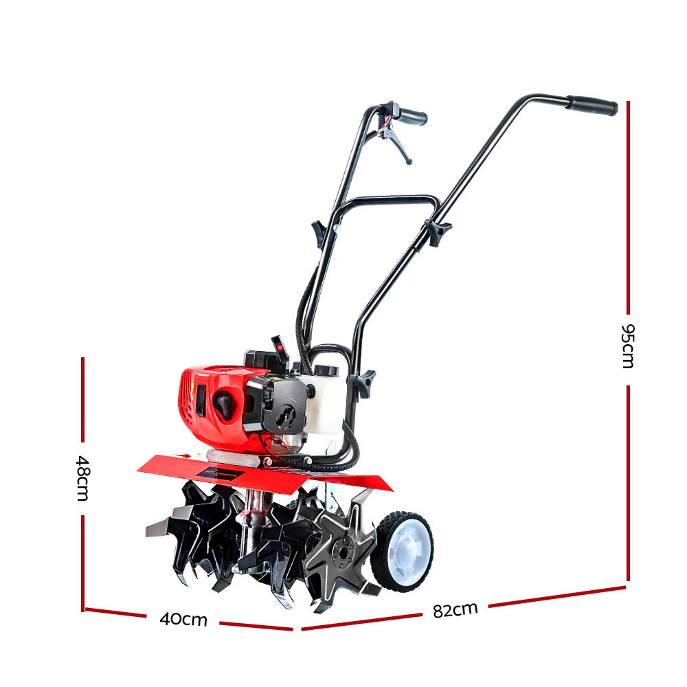 65CC Cultivator Tiller Rotary Garden Hoe - image2