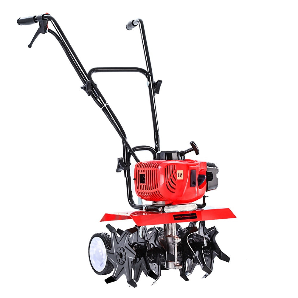 88CC Garden Cultivator Tiller Petrol Rotary Hoe 36 Tines Rototiller - image1