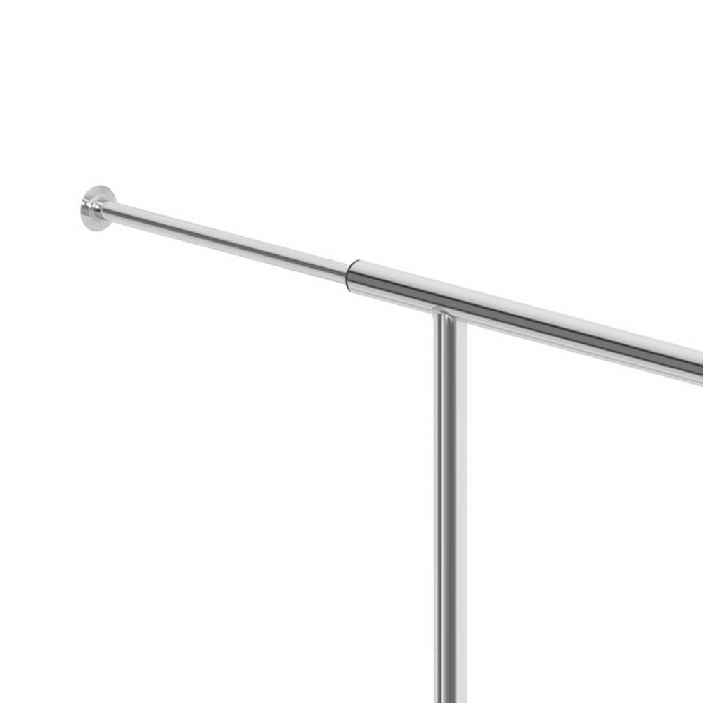 Artiss Clothes Coat Rack Stand Portable Garment Hanging Rail Airer Adjustable - image5