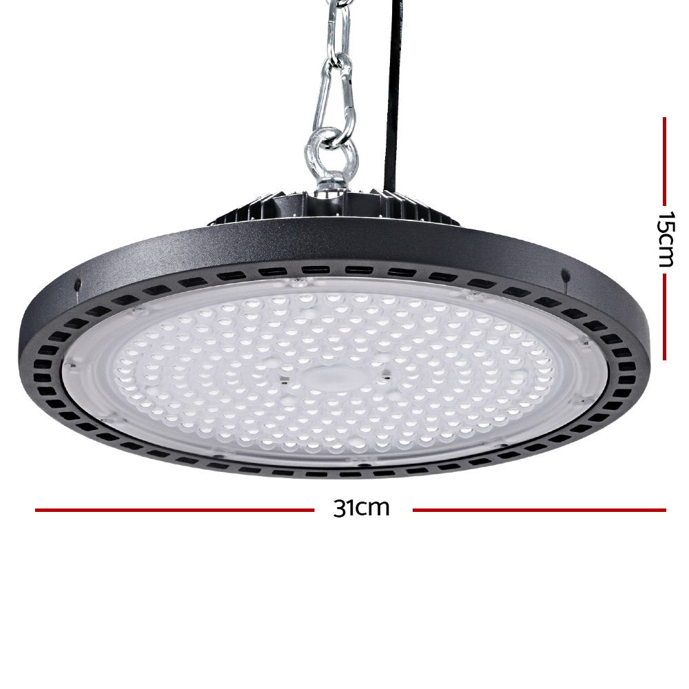 LED High Bay Lights Light 150W Industrial Workshop Warehouse Gym BK - image2