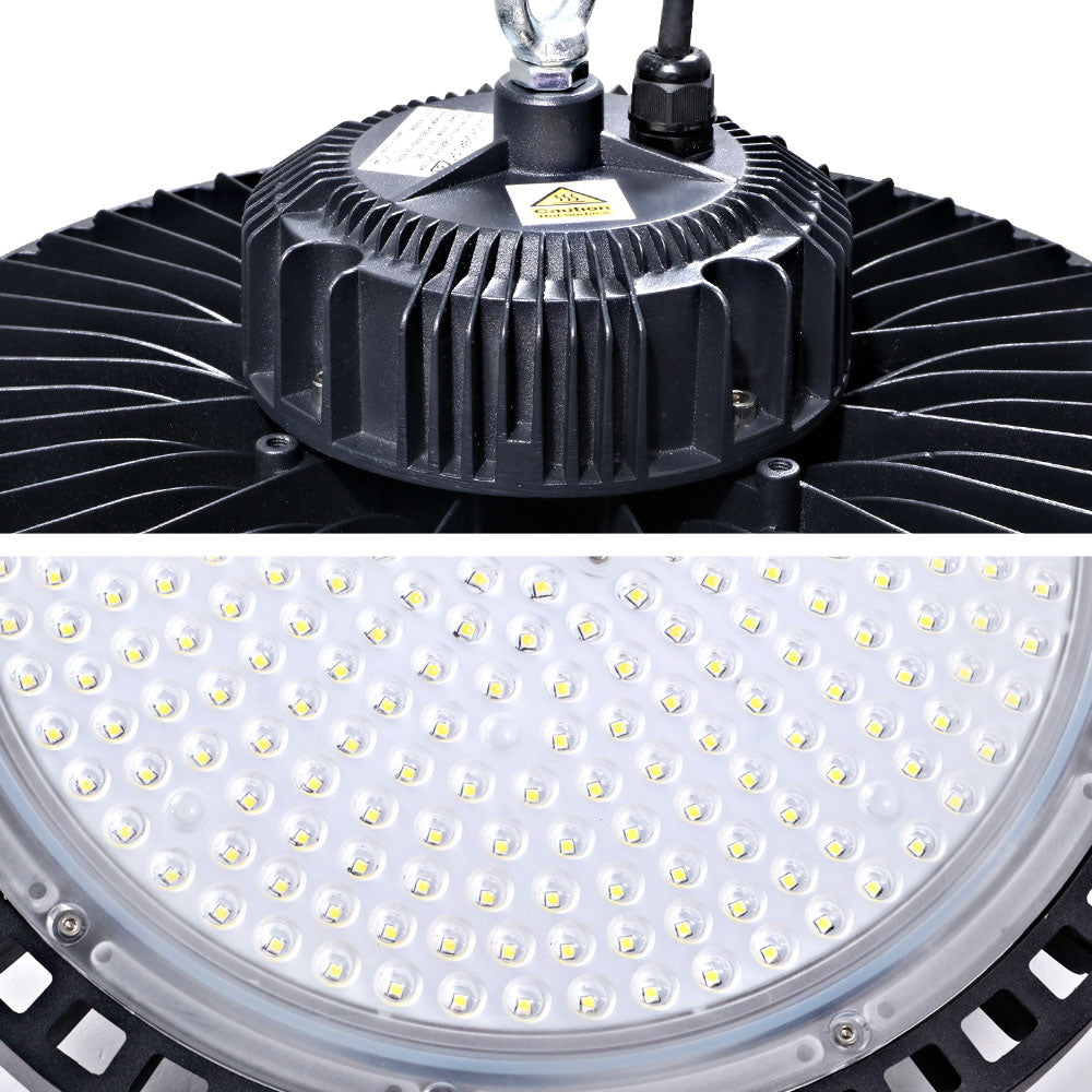 LED High Bay Lights Light 150W Industrial Workshop Warehouse Gym BK - image5