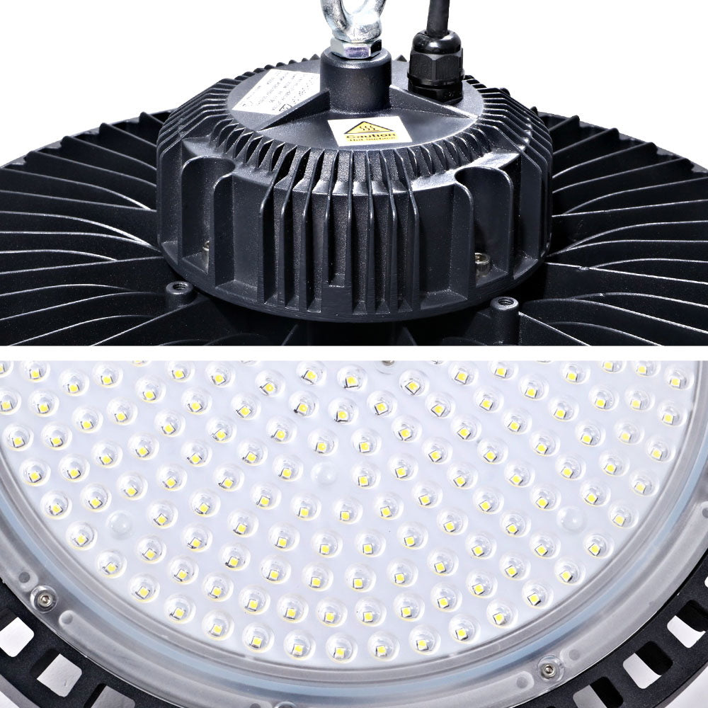 LED High Bay Lights Light 200W Industrial Workshop Warehouse Gym BK - image5