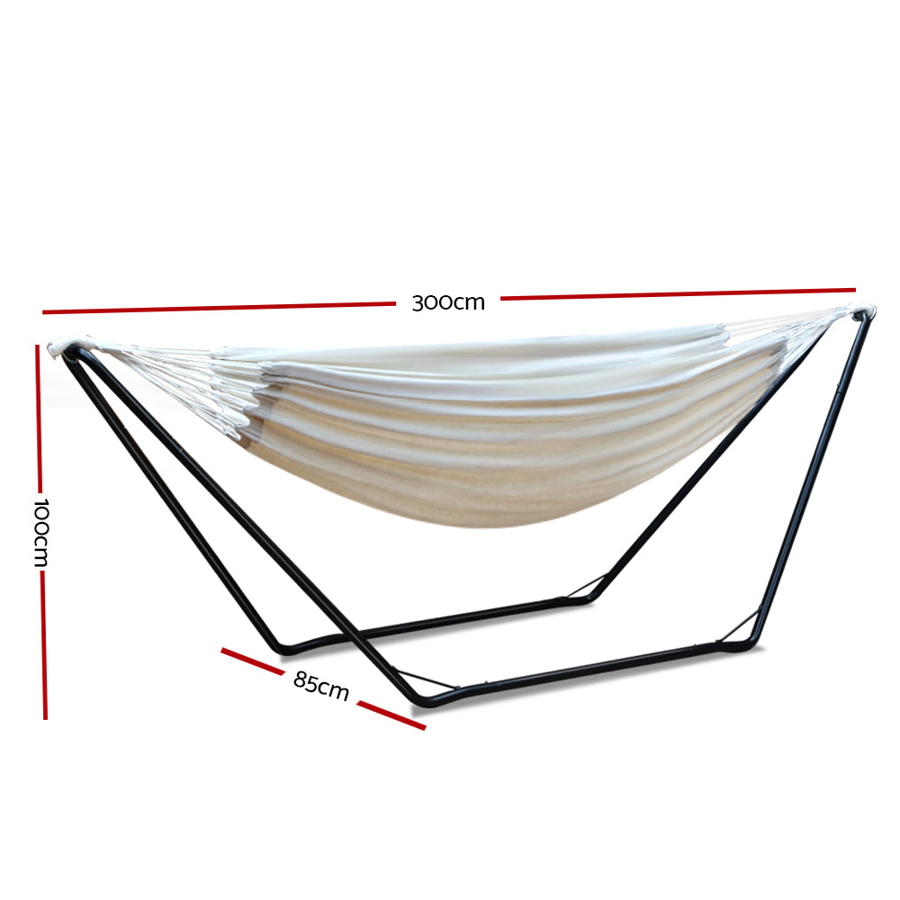 Hammock Bed with Steel Frame Stand - image2