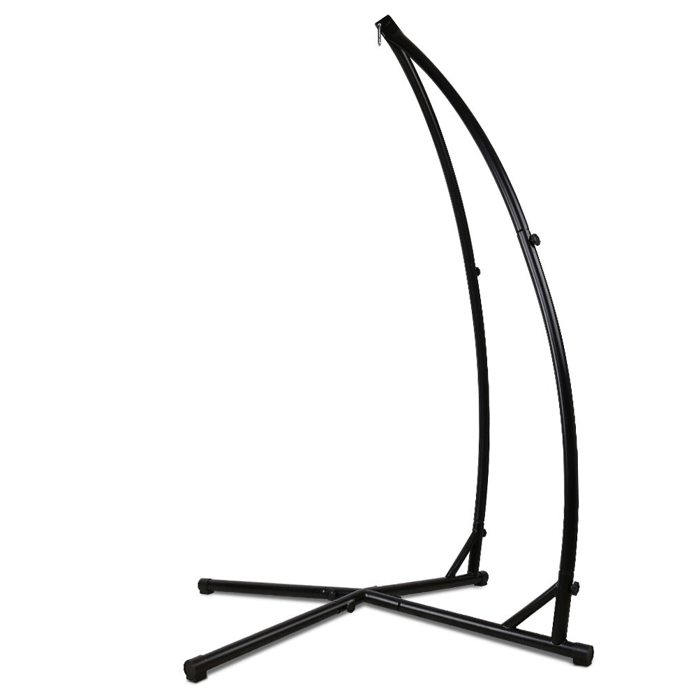 Outdoor Hammock A Shape Steel Frame - image1