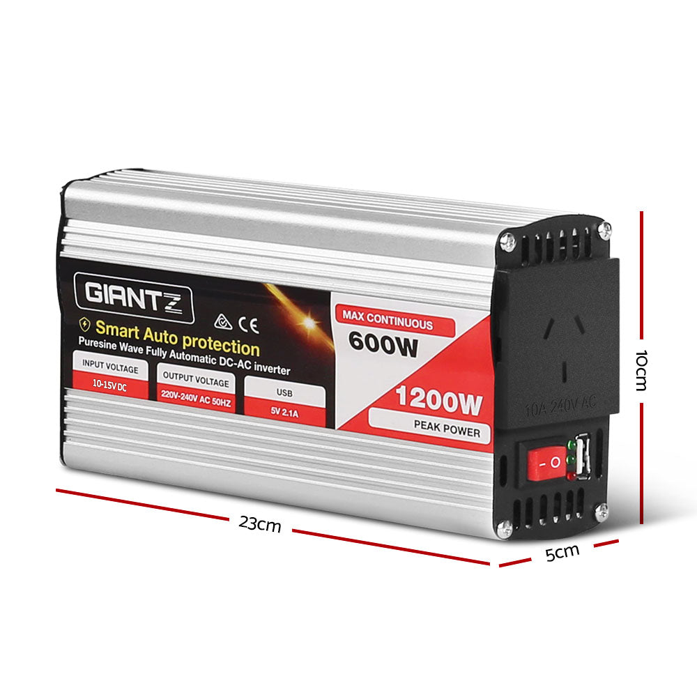 600W Puresine Wave DC-AC Power Inverter - image2