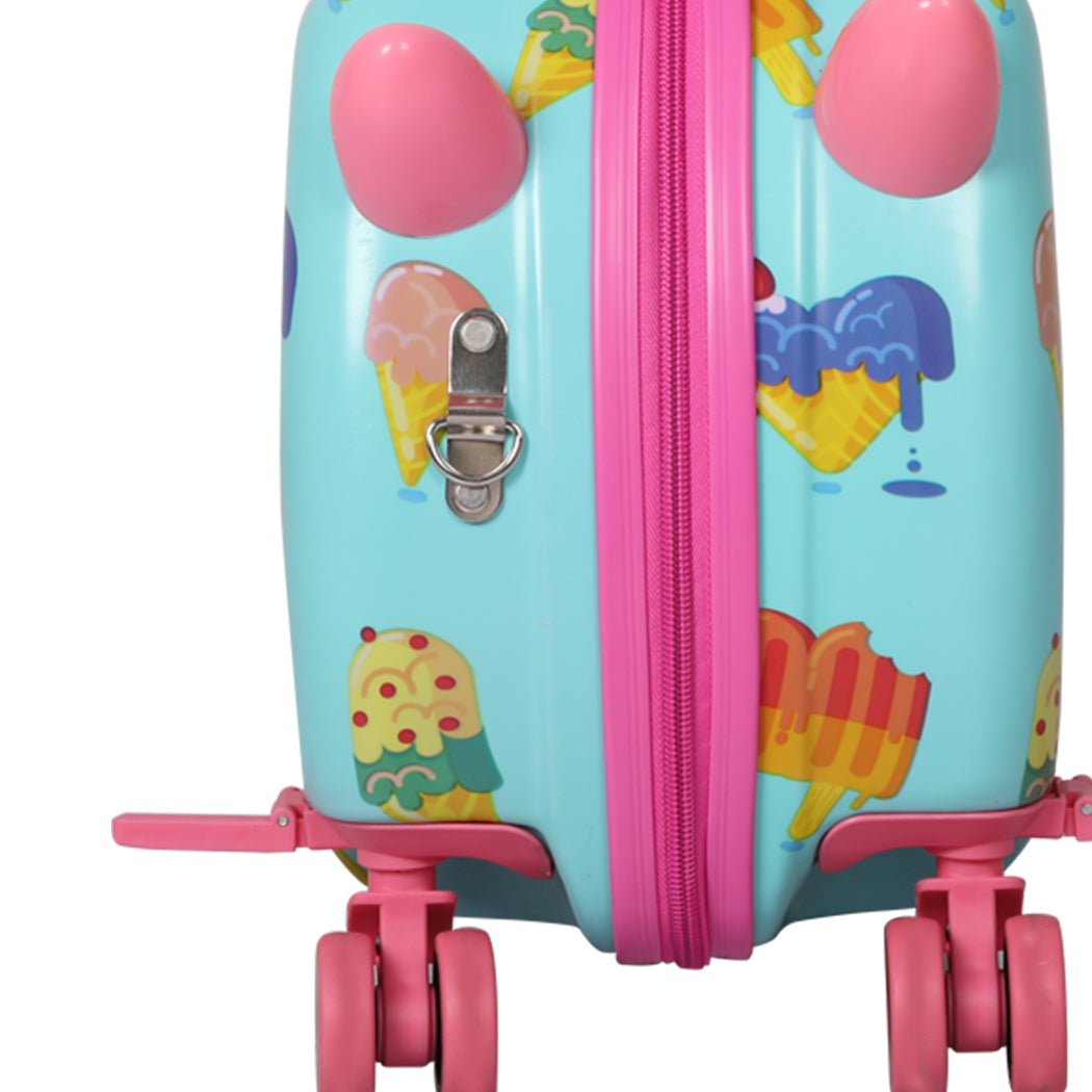 BoPeep Kids Ride On Suitcase Children Travel Luggage Carry Bag Trolley Ice Cream - image6