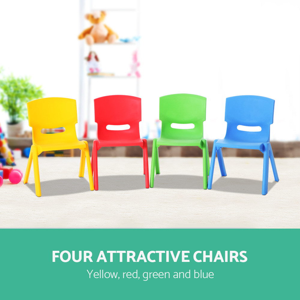 Set of 4 Kids Play Chairs - image4