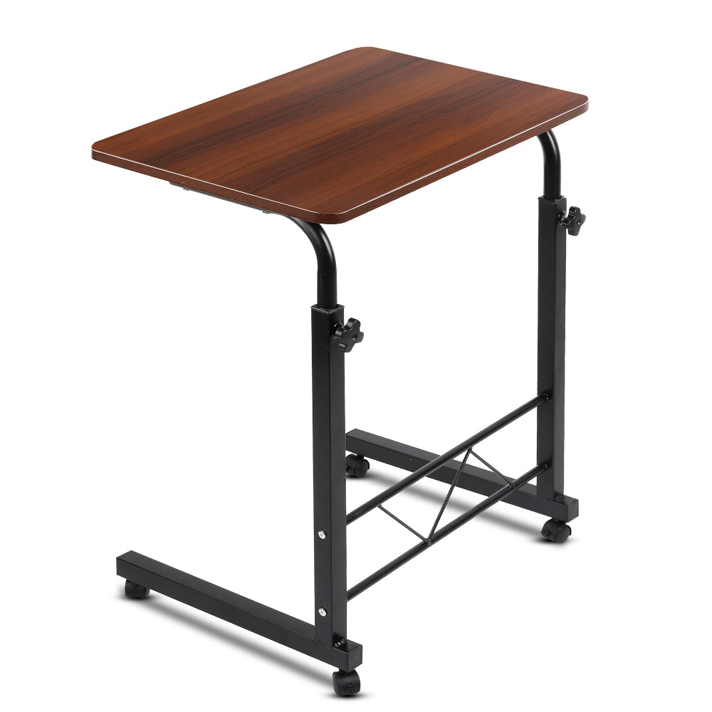 Laptop Table Desk Portable - Dark Wood - image1