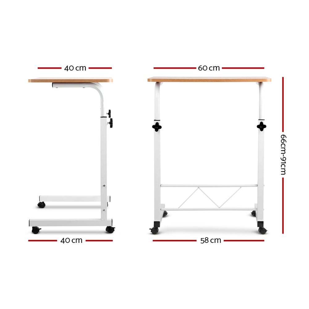 Laptop Table Desk Portable - Light Wood - image2