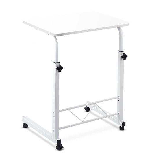 Artiss Laptop Table Desk Portable - White - image1