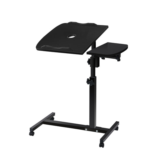 Adjustable Computer Stand with Cooler Fan - Black - image1