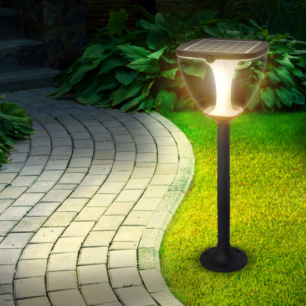 Solar Powered LED Ground Garden Lights Path Yard Park Lawn Outdoor 60cm - image8