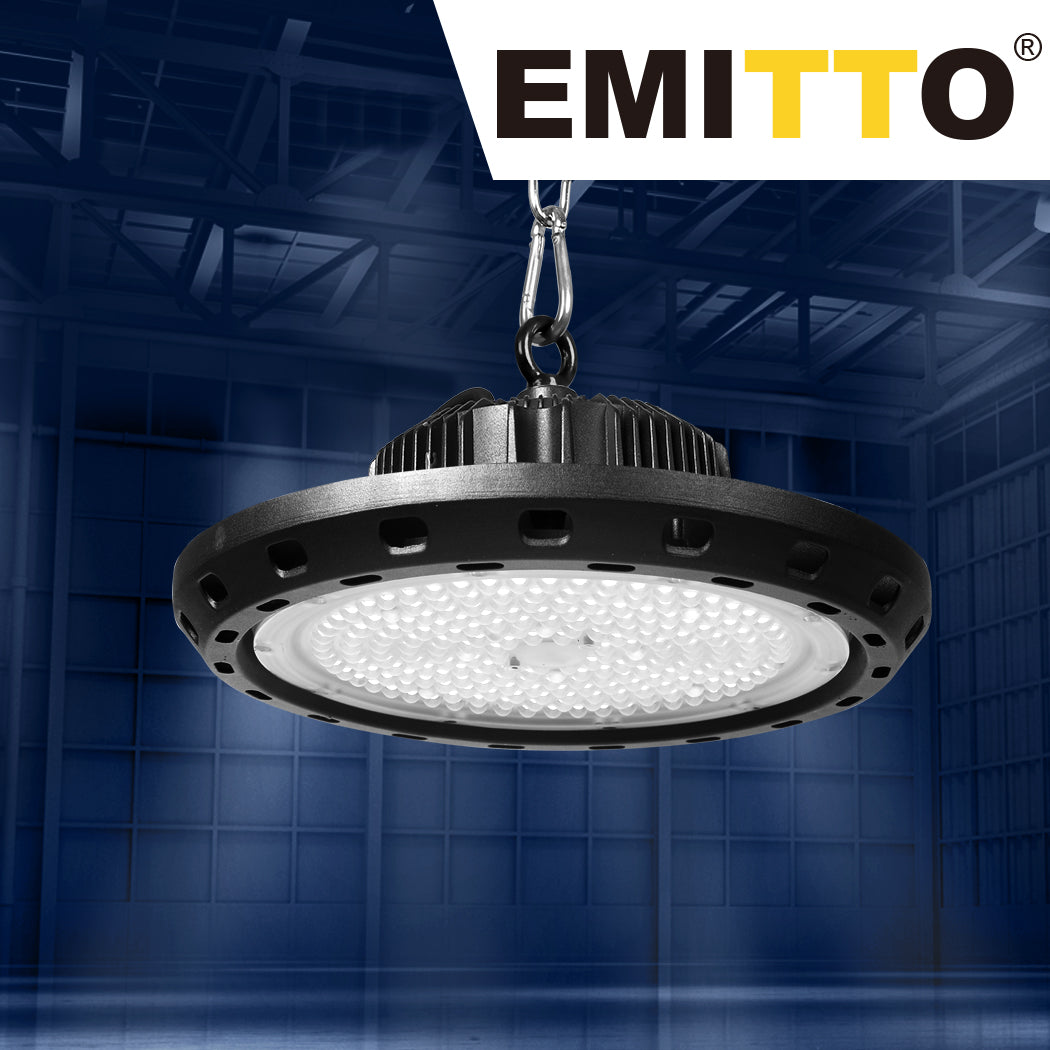 UFO High Bay LED Lights 100W Workshop Lamp Industrial Shed Warehouse Factory - image7