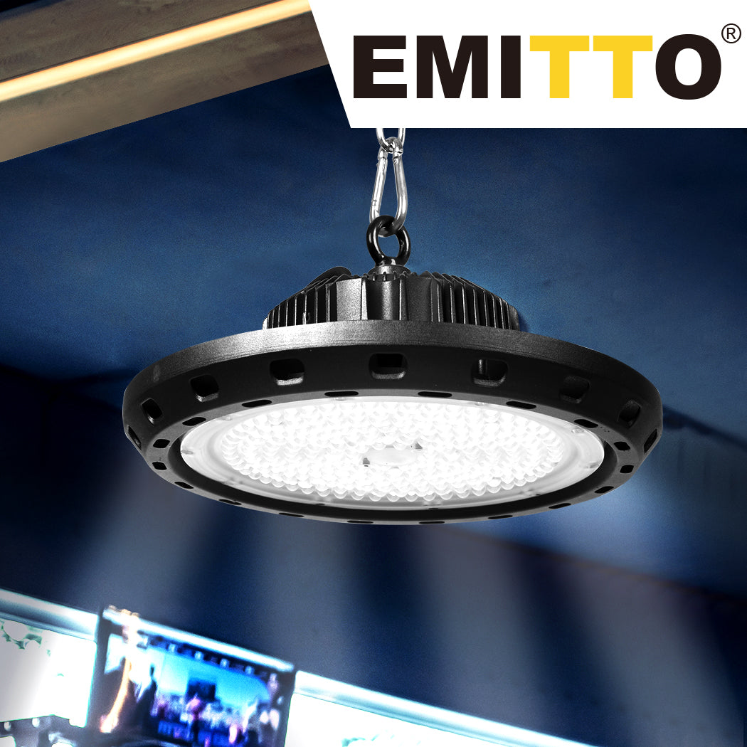 UFO High Bay LED Lights 100W Workshop Lamp Industrial Shed Warehouse Factory - image8