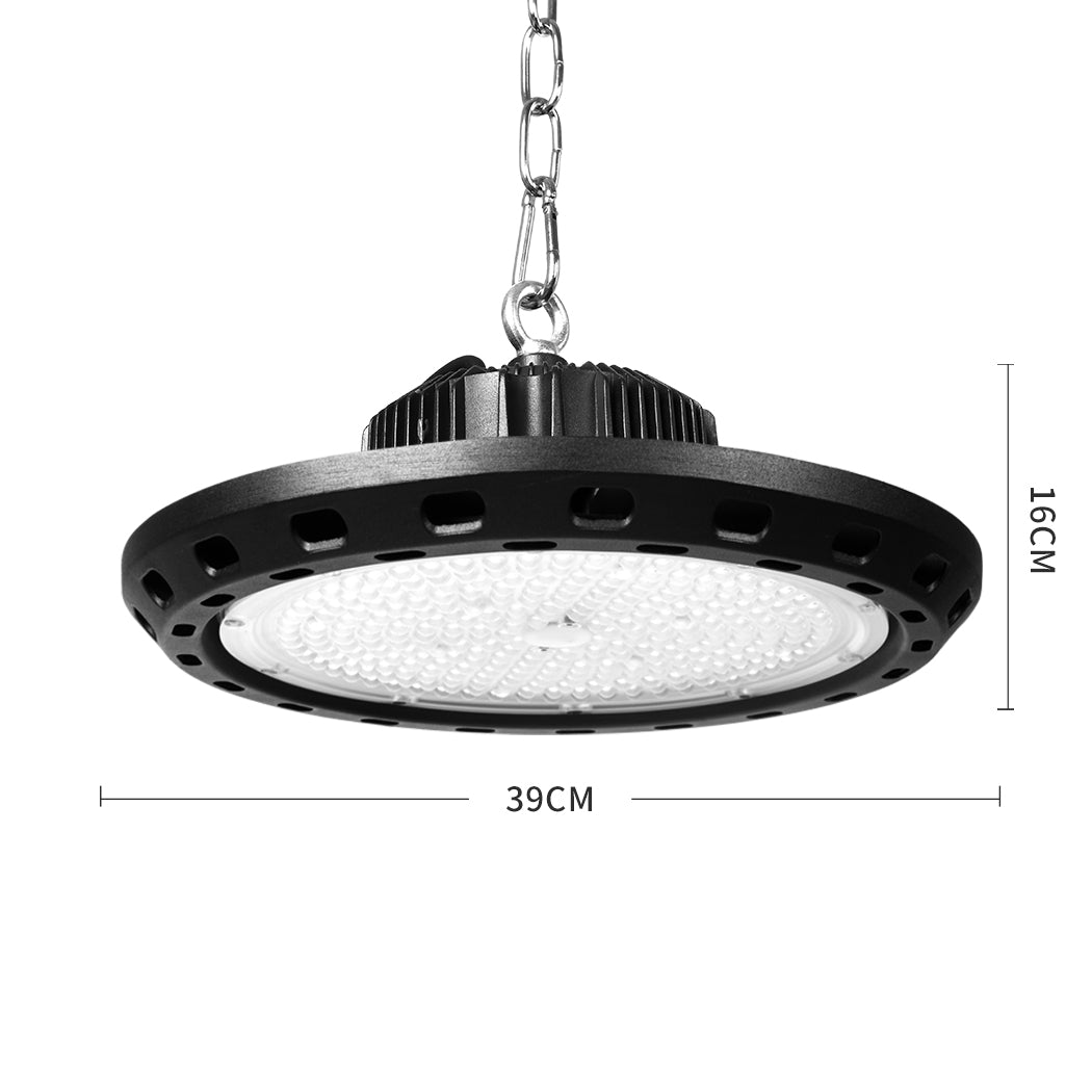 UFO High Bay LED Lights 200W Workshop Lamp Industrial Shed Warehouse Factory - image3