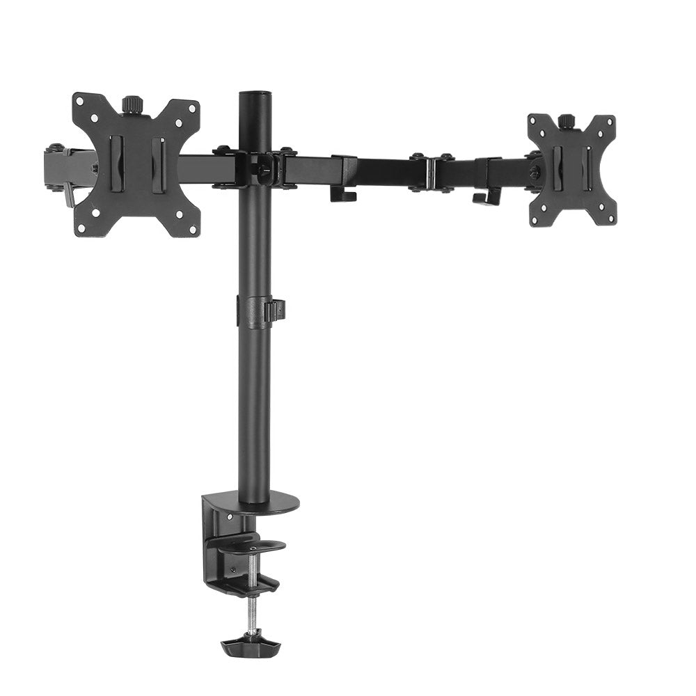 Monitor Arm Mount Dual 32" Black - image1