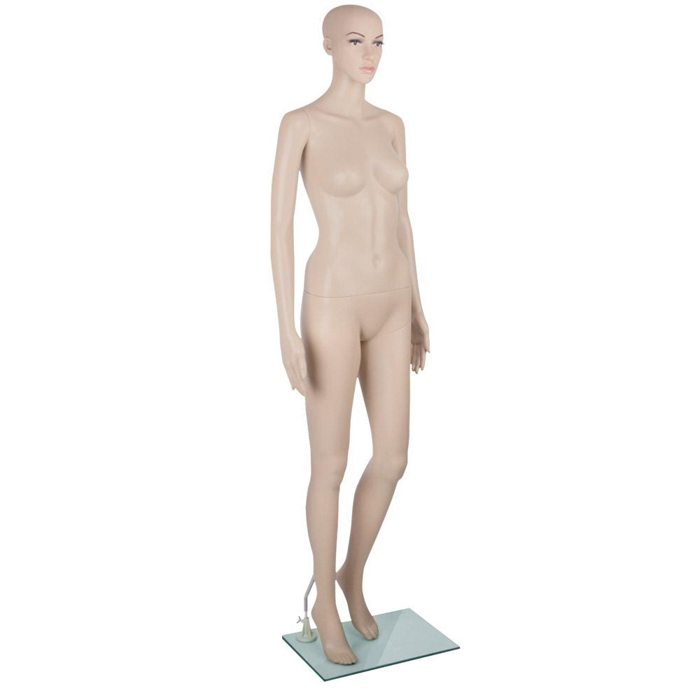 175cm Tall Full Body Female Mannequin - Skin Coloured - image8