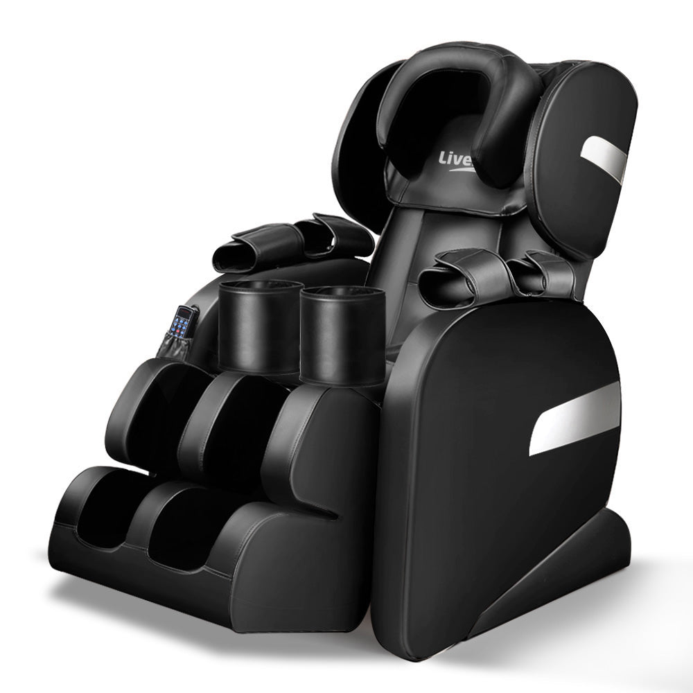 Electric Massage Chair - Black - image1
