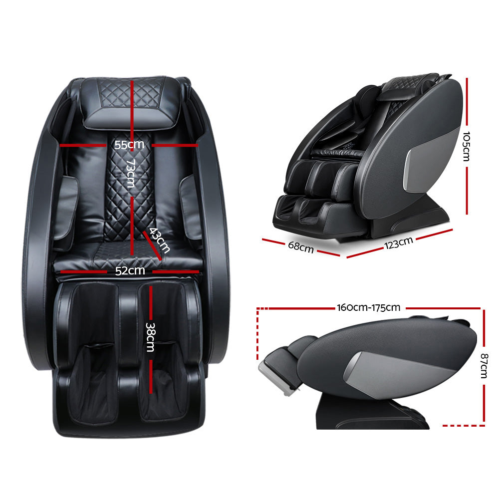 Electric Massage Chair Zero Gravity Recliner Fully Auto Shiatsu Heating Massager - image2