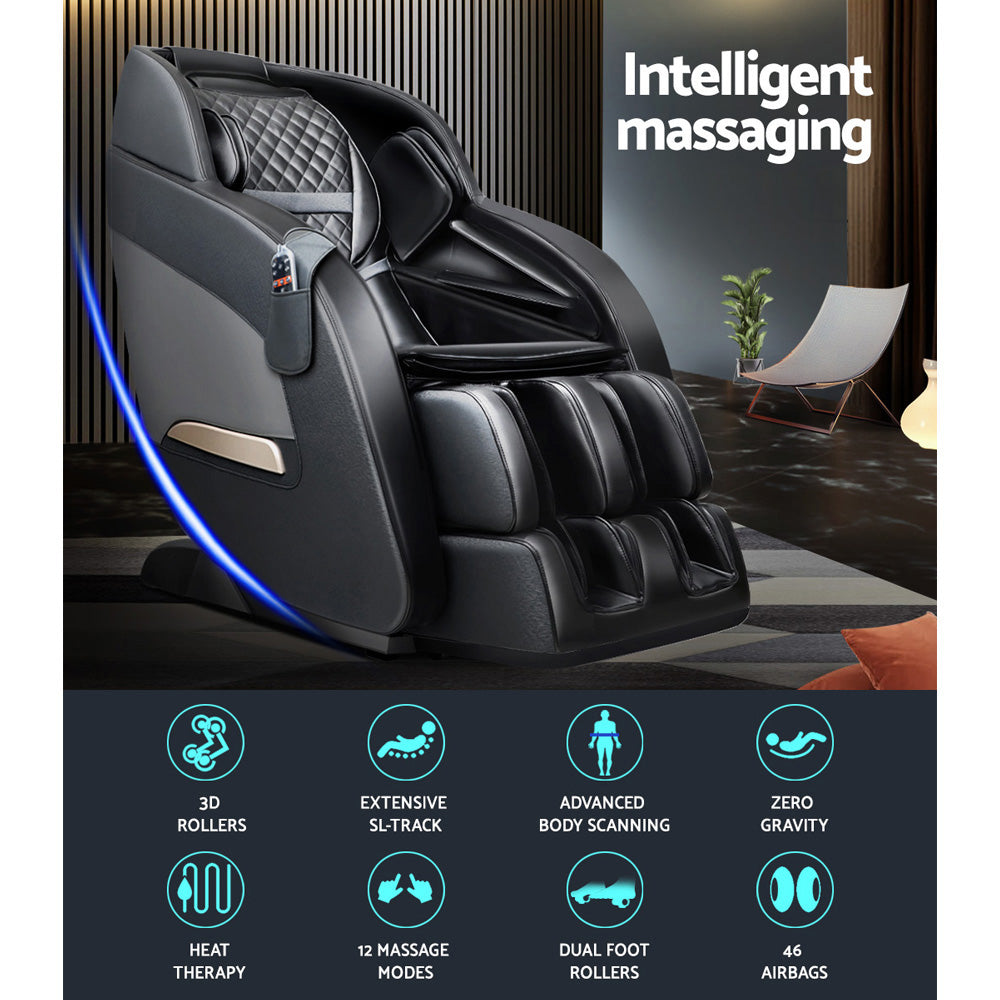 Electric Massage Chair Zero Gravity Recliner Shiatsu Heating Massager - image4
