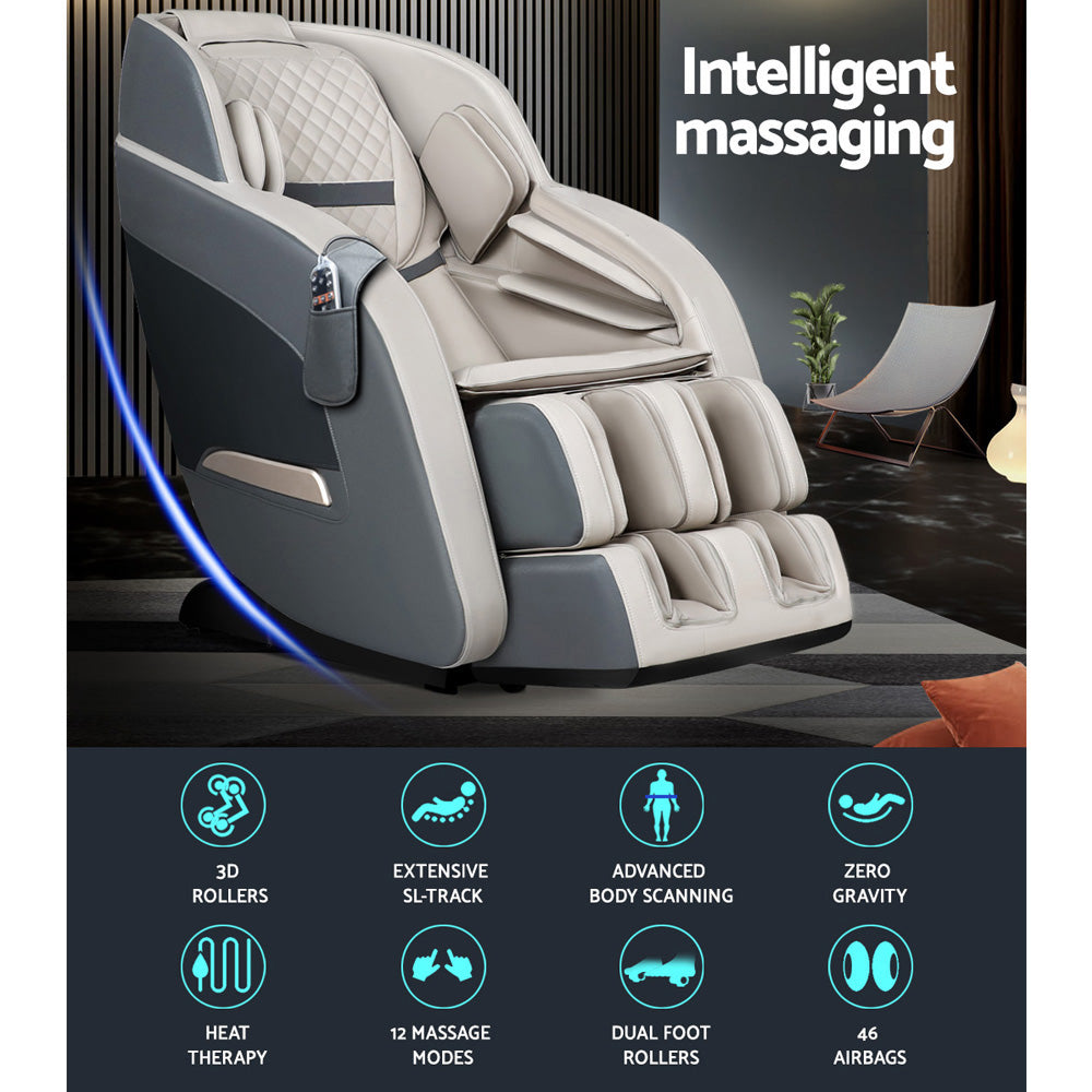 Electric Massage Chair Zero Gravity Recliner Shiatsu Kneading Massager - image4