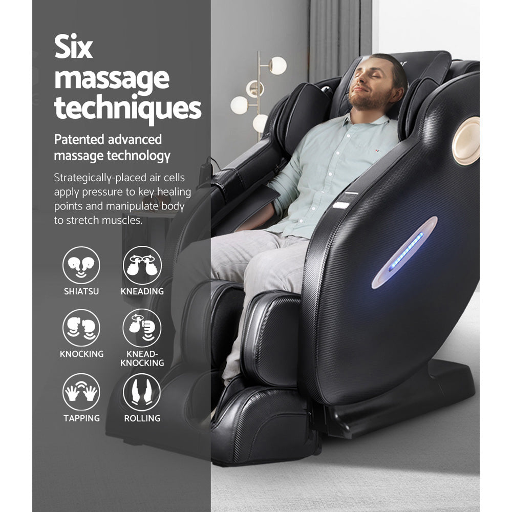 Electric Massage Chair SL Track Full Body Air Bags Shiatsu Massaging Massager - image6