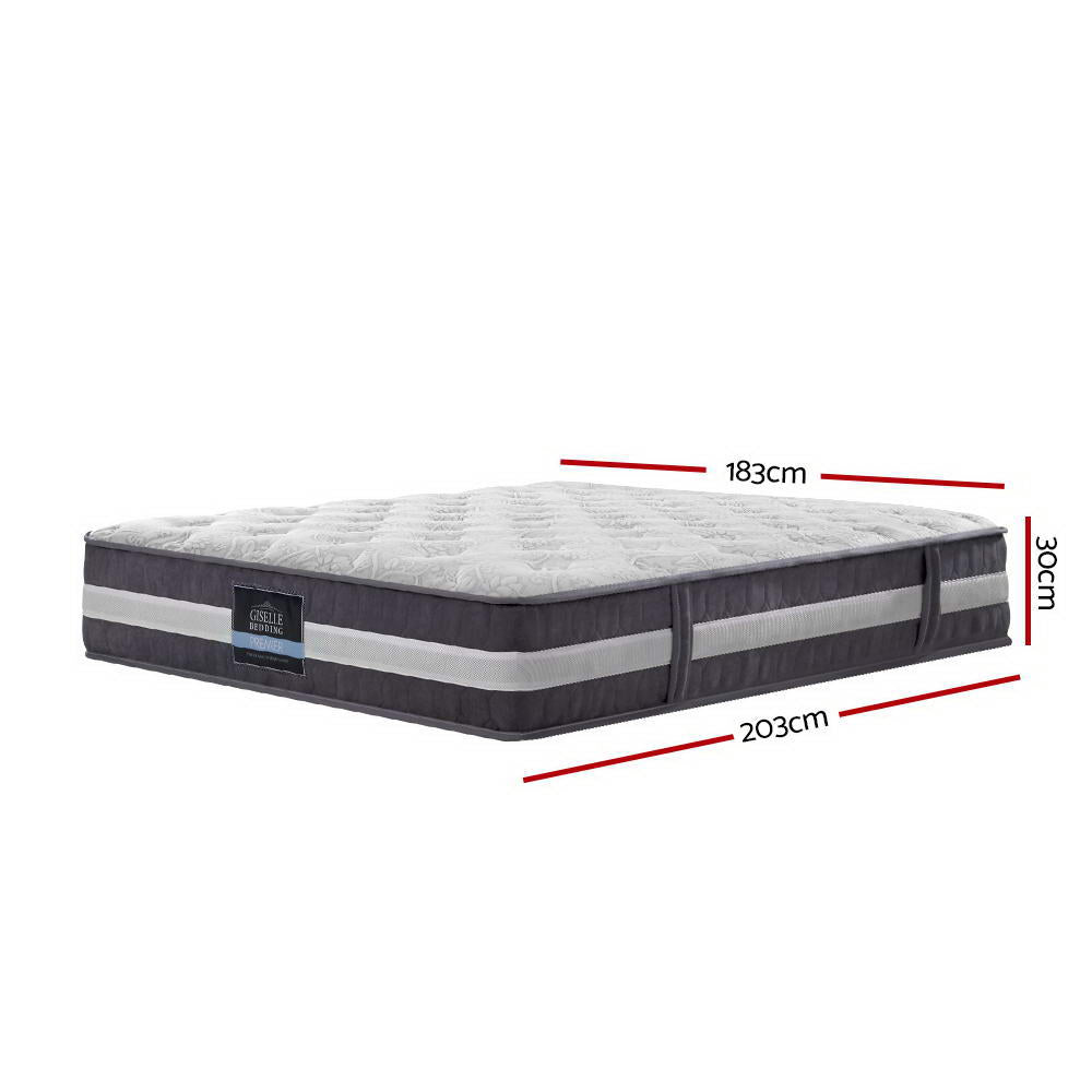 Bedding Lotus Tight Top Pocket Spring Mattress 30cm Thick ‚Äì King - image2