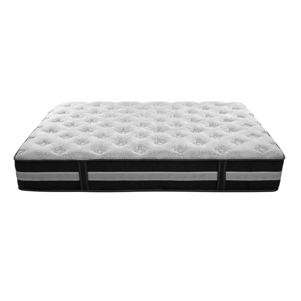 Giselle King Single Mattress Bed Size 7 Zone Pocket Spring Medium Firm Foam 30cm - image4