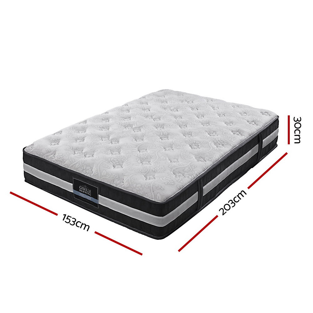 Bedding Lotus Tight Top Pocket Spring Mattress 30cm Thick ‚Äì Queen - image2