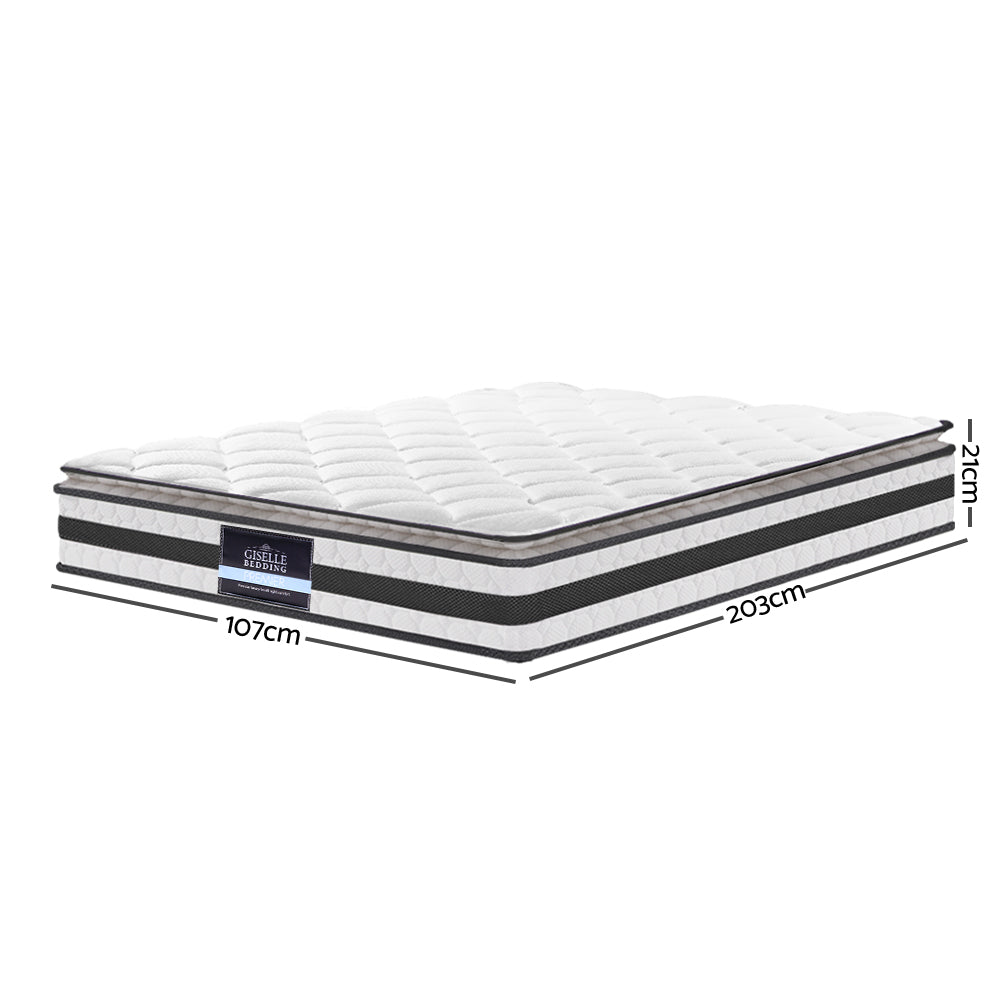 Bedding Normay Bonnell Spring Mattress 21cm Thick ‚Äì King Single - image1