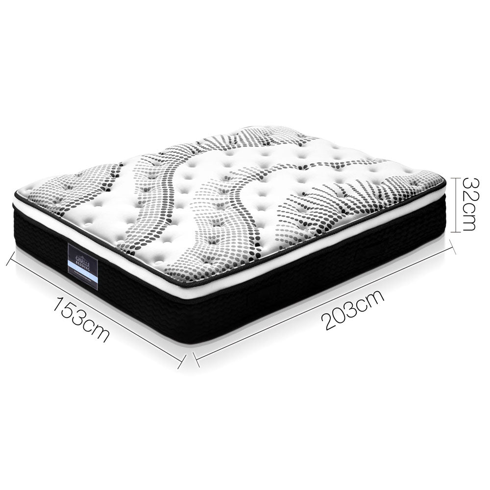 Bedding Como Euro Top Pocket Spring Mattress 32cm Thick ‚Äì Queen - image2