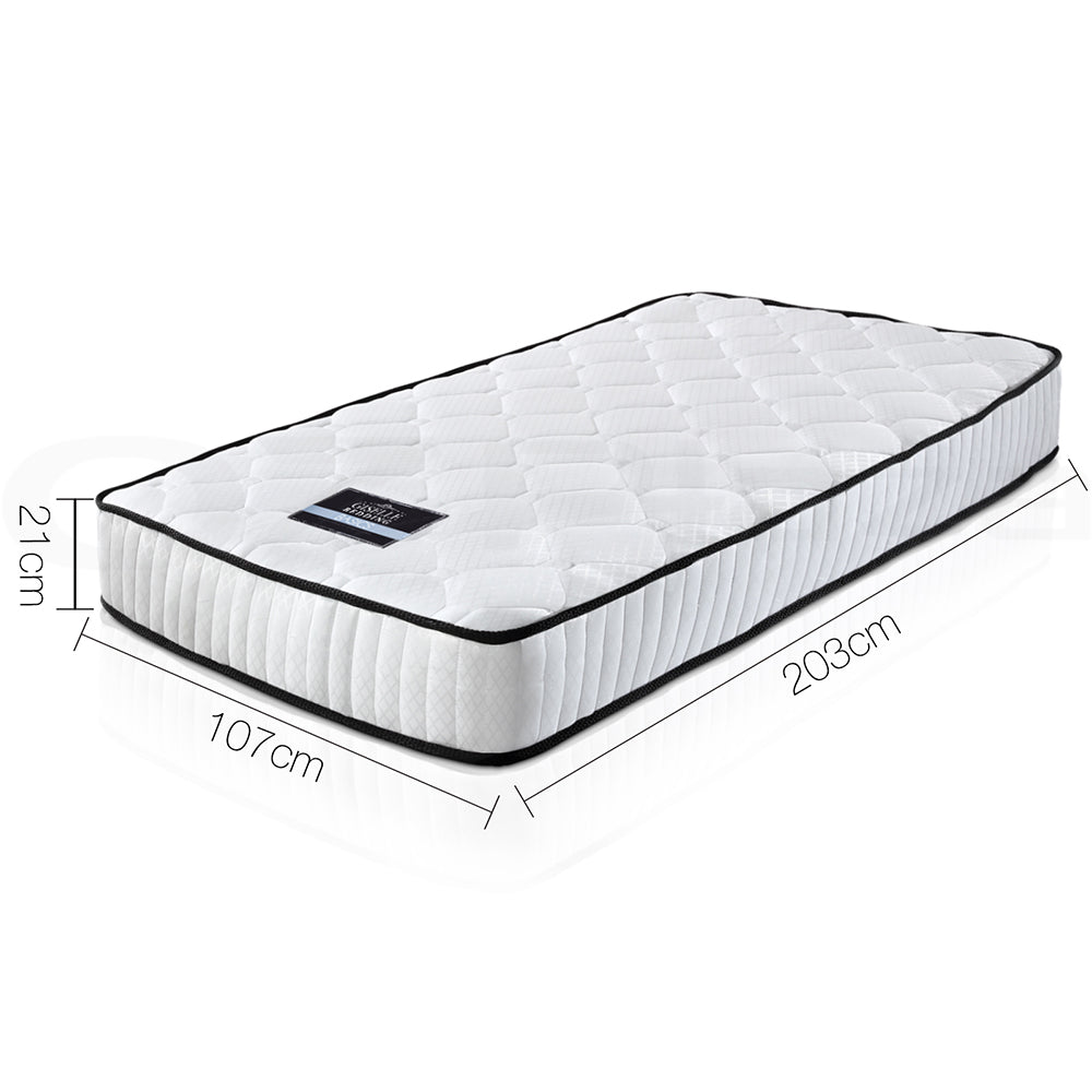 Bedding Peyton Pocket Spring Mattress 21cm Thick ‚Äì King Single - image2