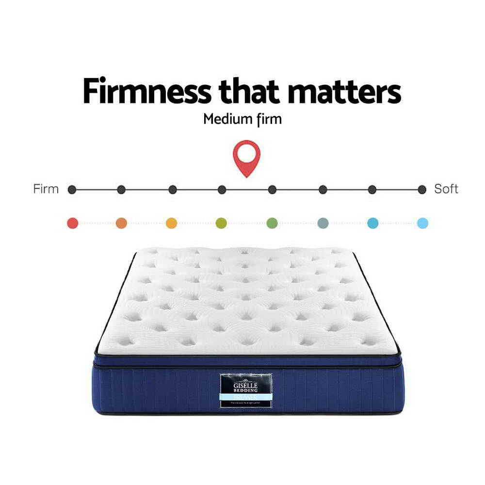 Bedding Franky Euro Top Cool Gel Pocket Spring Mattress 34cm Thick ‚Äì Queen - image3