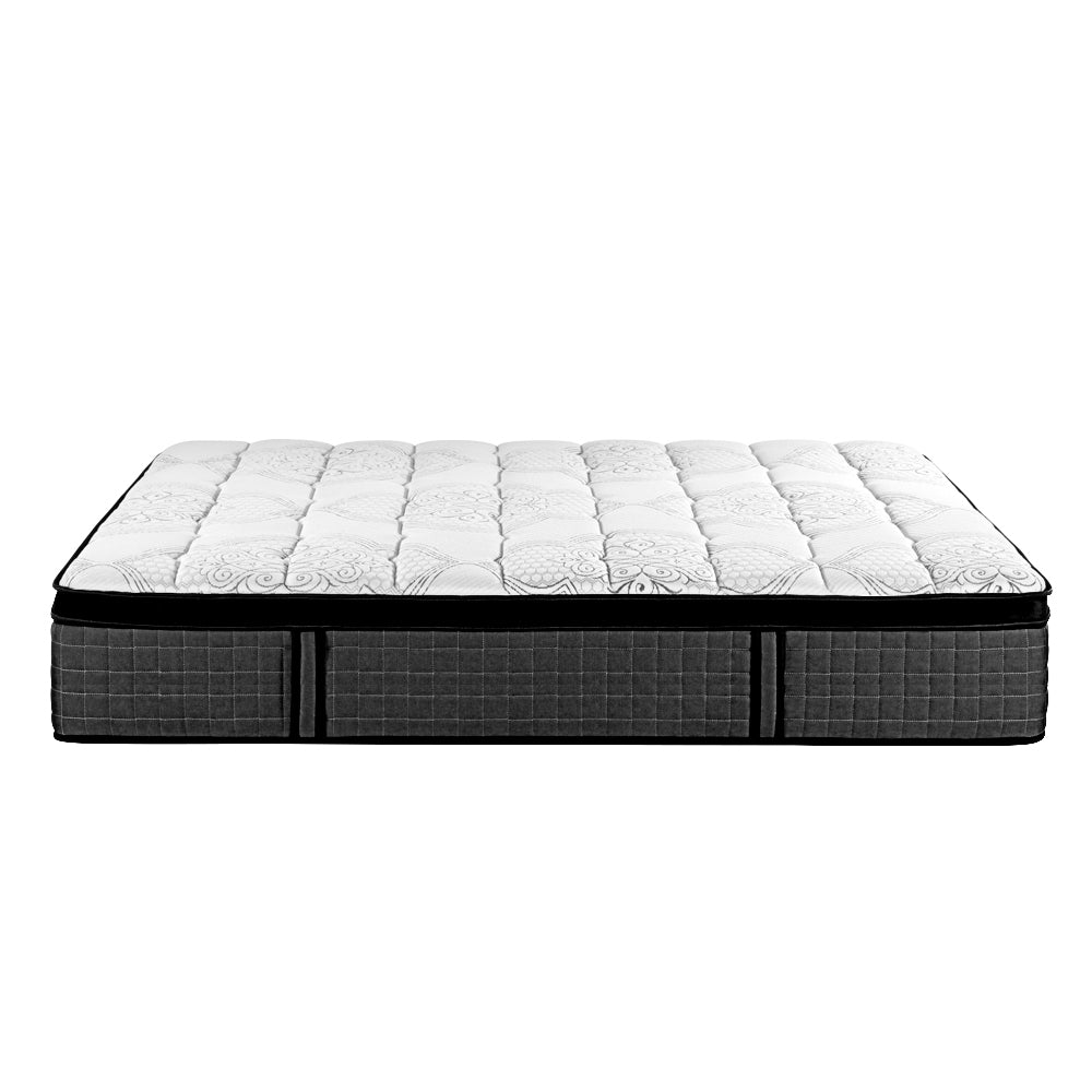 QUEEN Bed Mattress 9 Zone Pocket Spring Latex Foam Medium Firm 34cm - image4