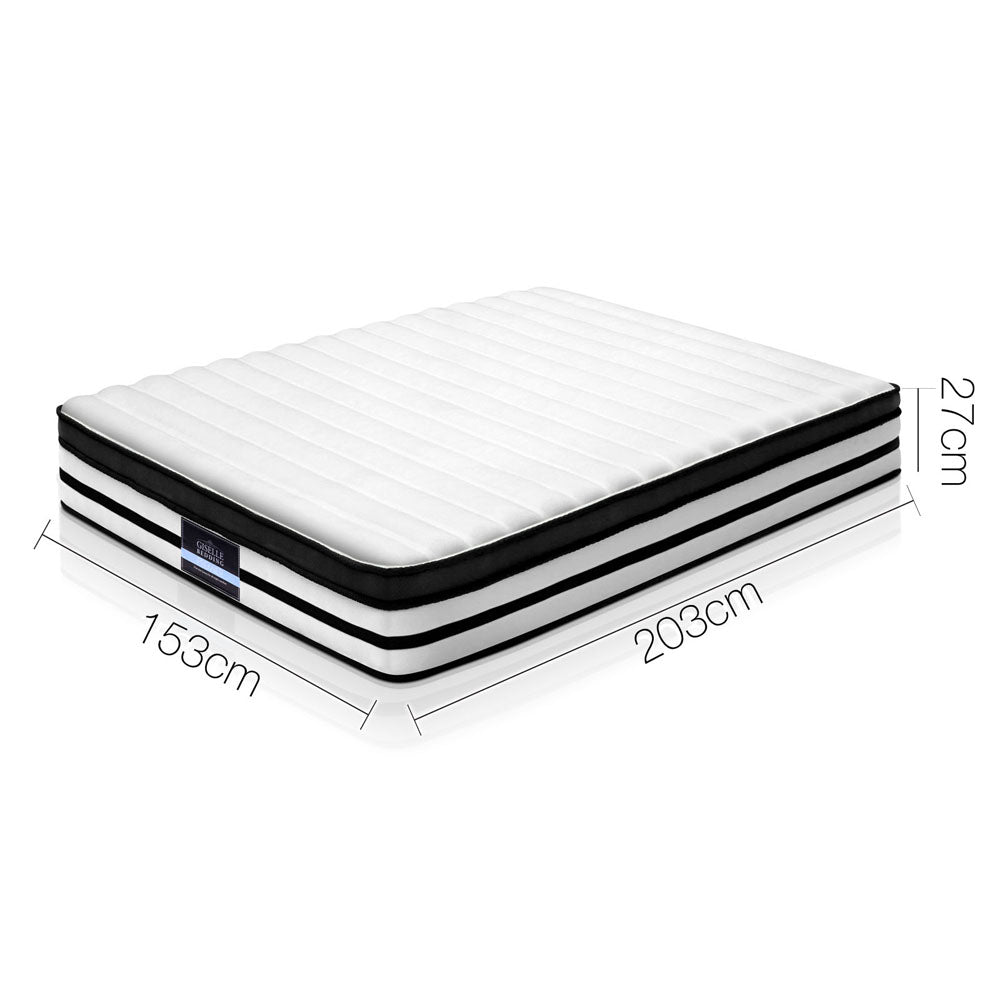 Bedding Rostock Euro Top Pocket Spring Mattress 27cm Thick ‚Äì Queen - image2