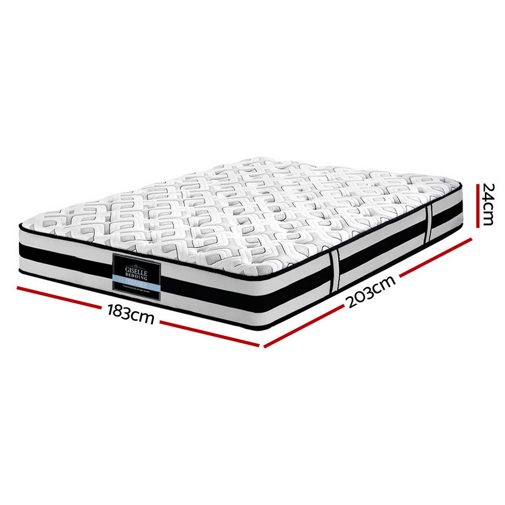 Bedding Rumba Tight Top Pocket Spring Mattress 24cm Thick ‚Äì King - image2