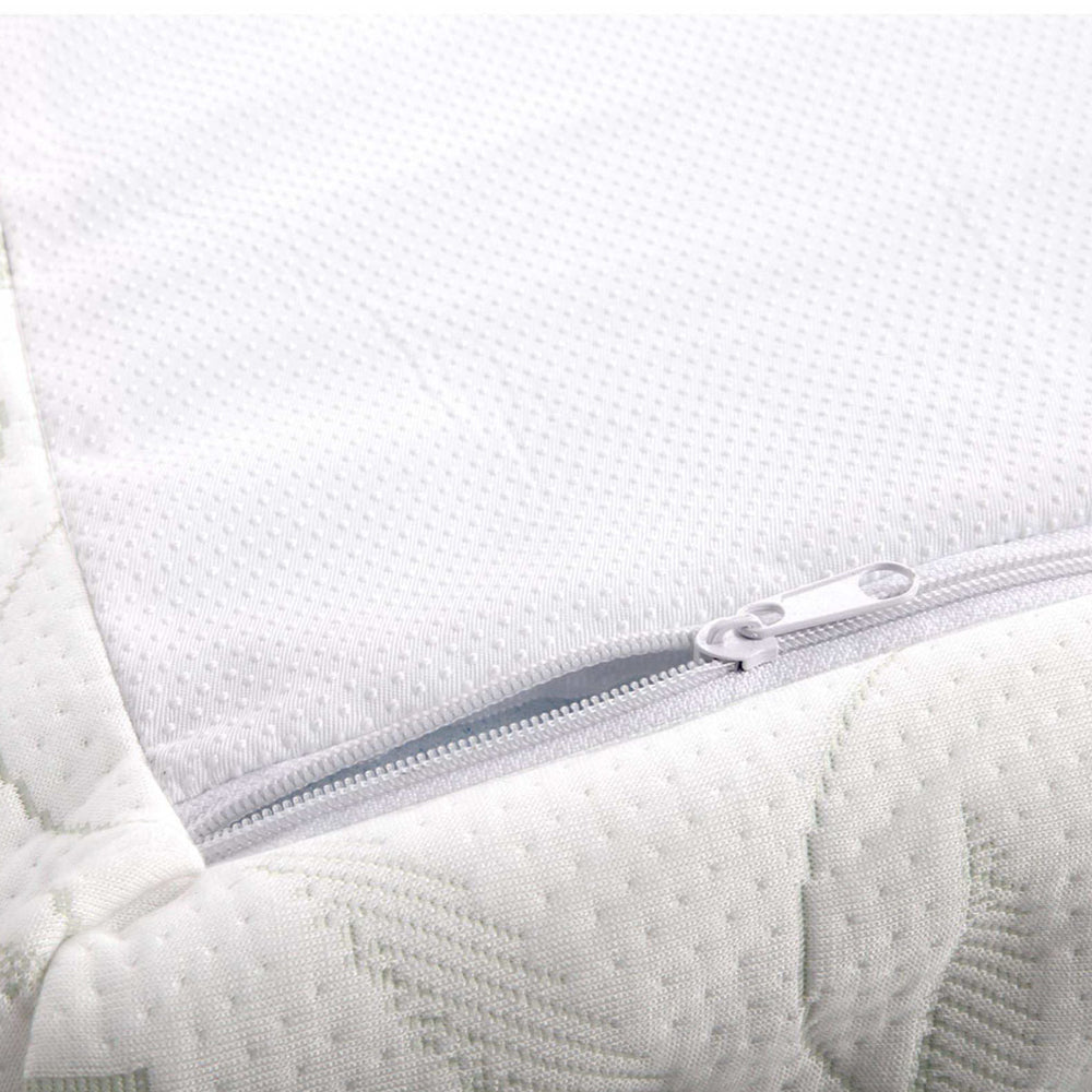 Bedding Cool Gel Memory Foam Mattress Topper w/Bamboo Cover 8cm - Queen - image3