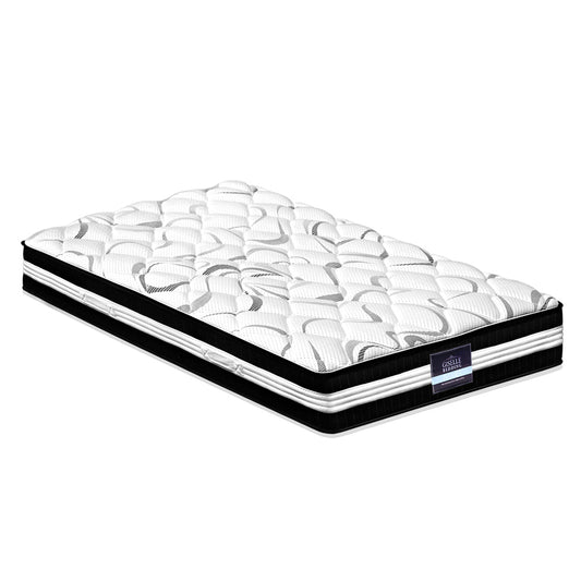 Bedding Single Size Euro Spring Foam Mattress - image1