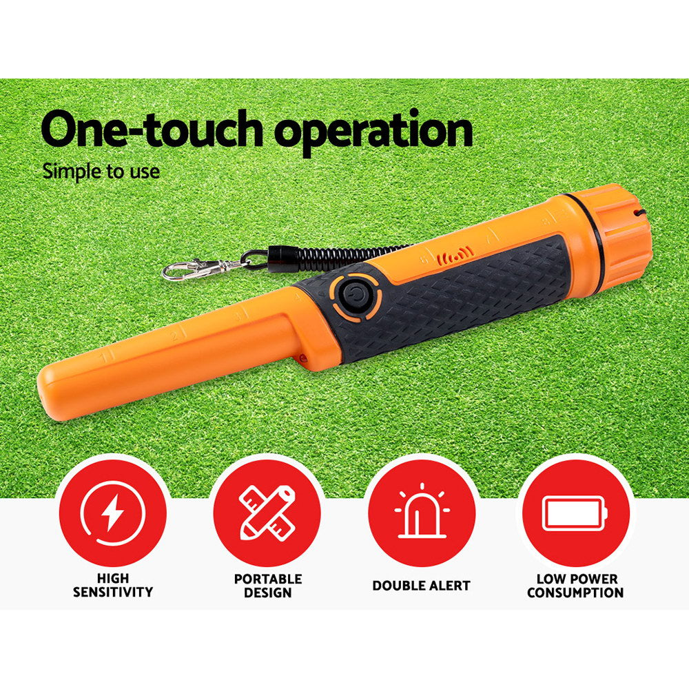 Portable Handheld Pinpointer Metal Detector Automatic Waterproof Hunter? - image2