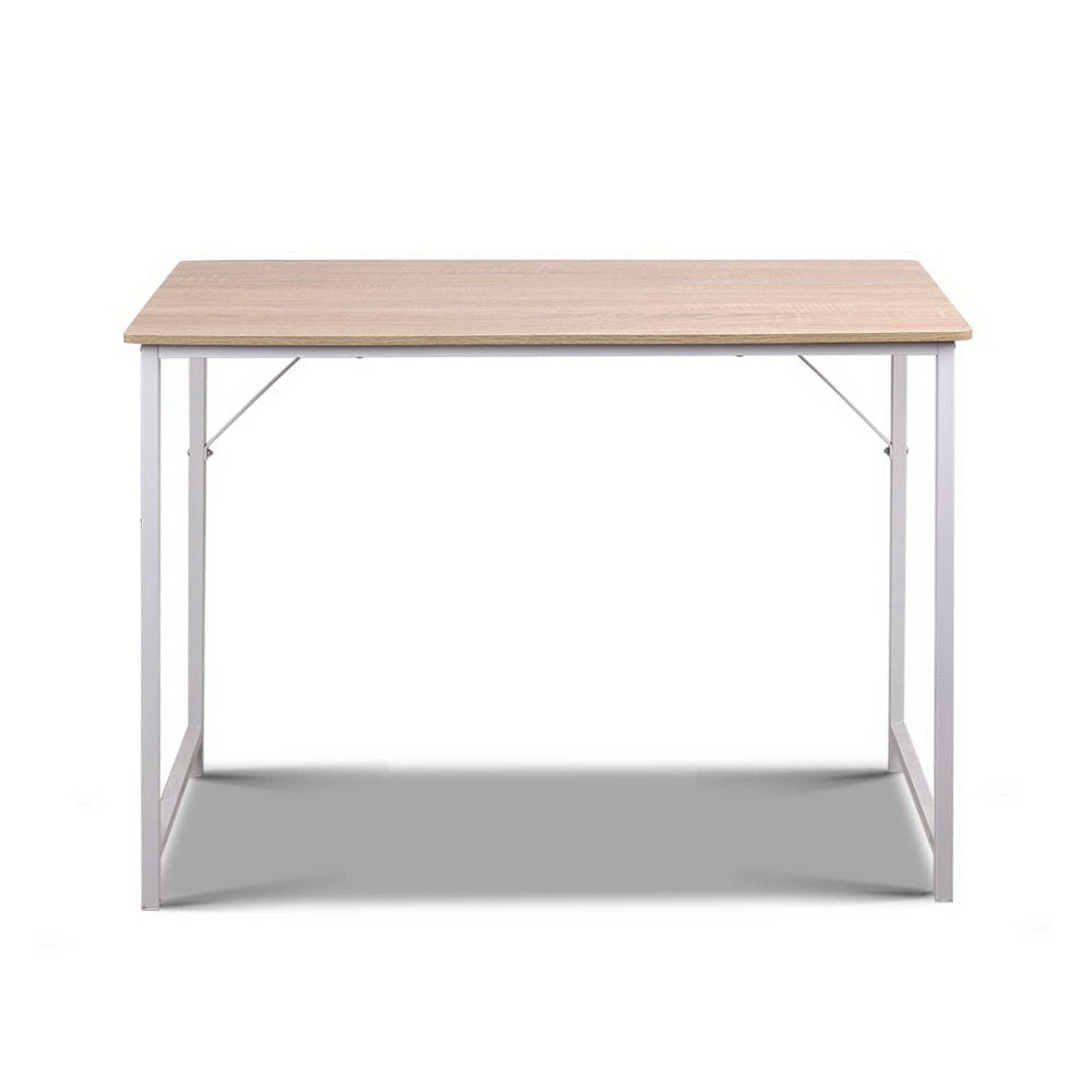 Minimalist Metal Desk - White - image3