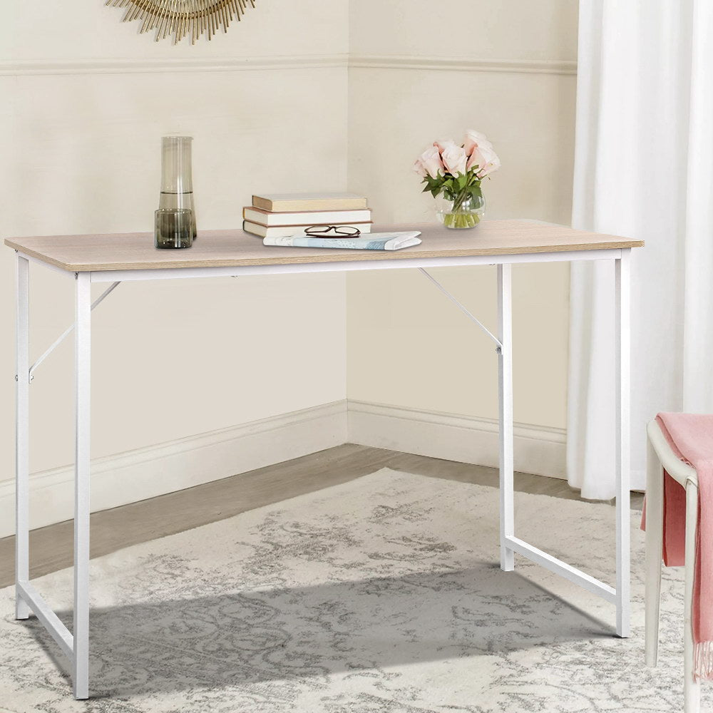 Minimalist Metal Desk - White - image7