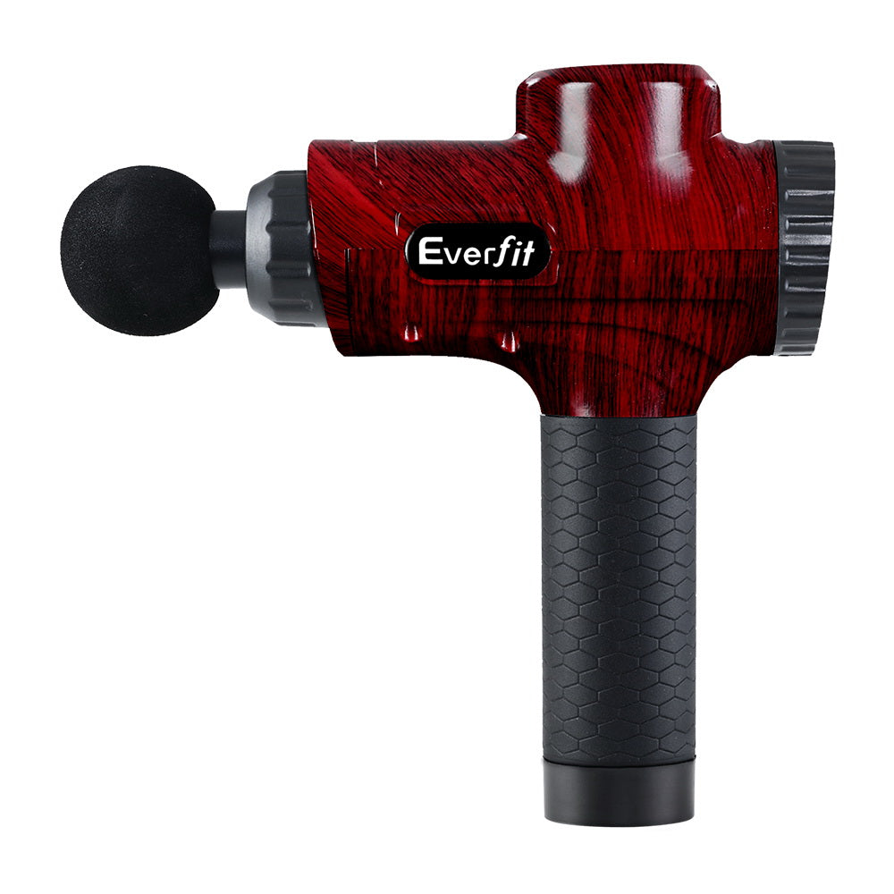 Everfit Massage Gun 6 Heads Electric Massager LCD Vibration Percussion Relief - image4