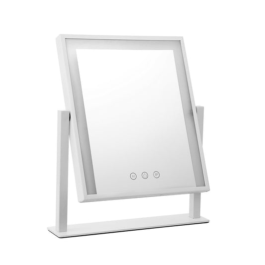 Hollywood Makeup Mirror with Dimmable Bulb Lighted Dressing Mirror - image1