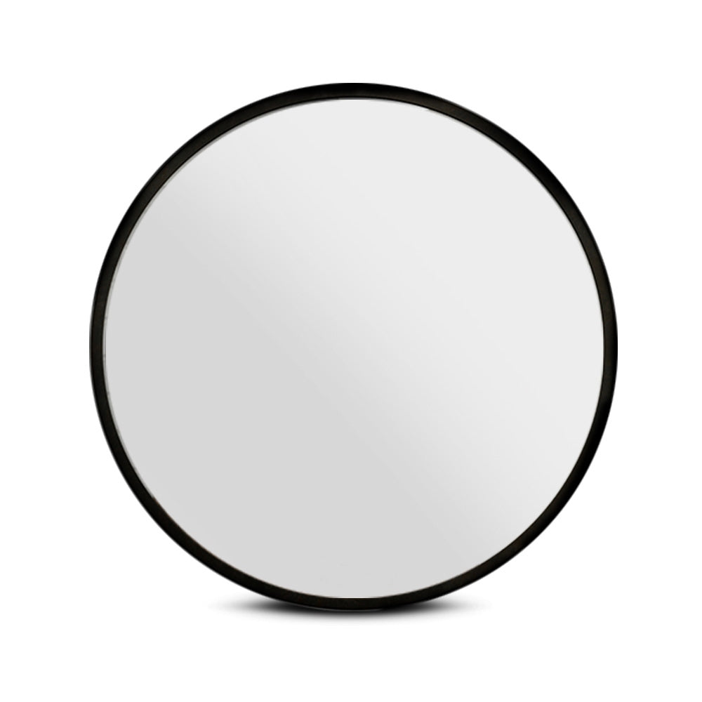 80cm Frameless Round Wall Mirror - image3