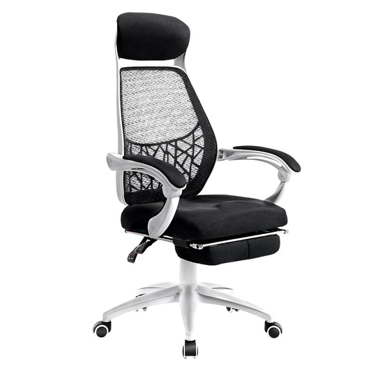 Gaming Office Chair Computer Desk Chair Home Work Study White - image1