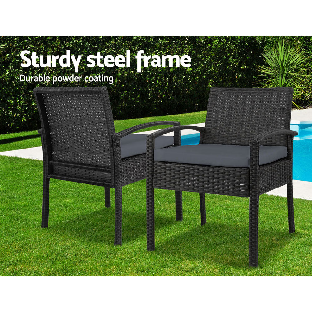 3-piece Outdoor Set - Black - image4