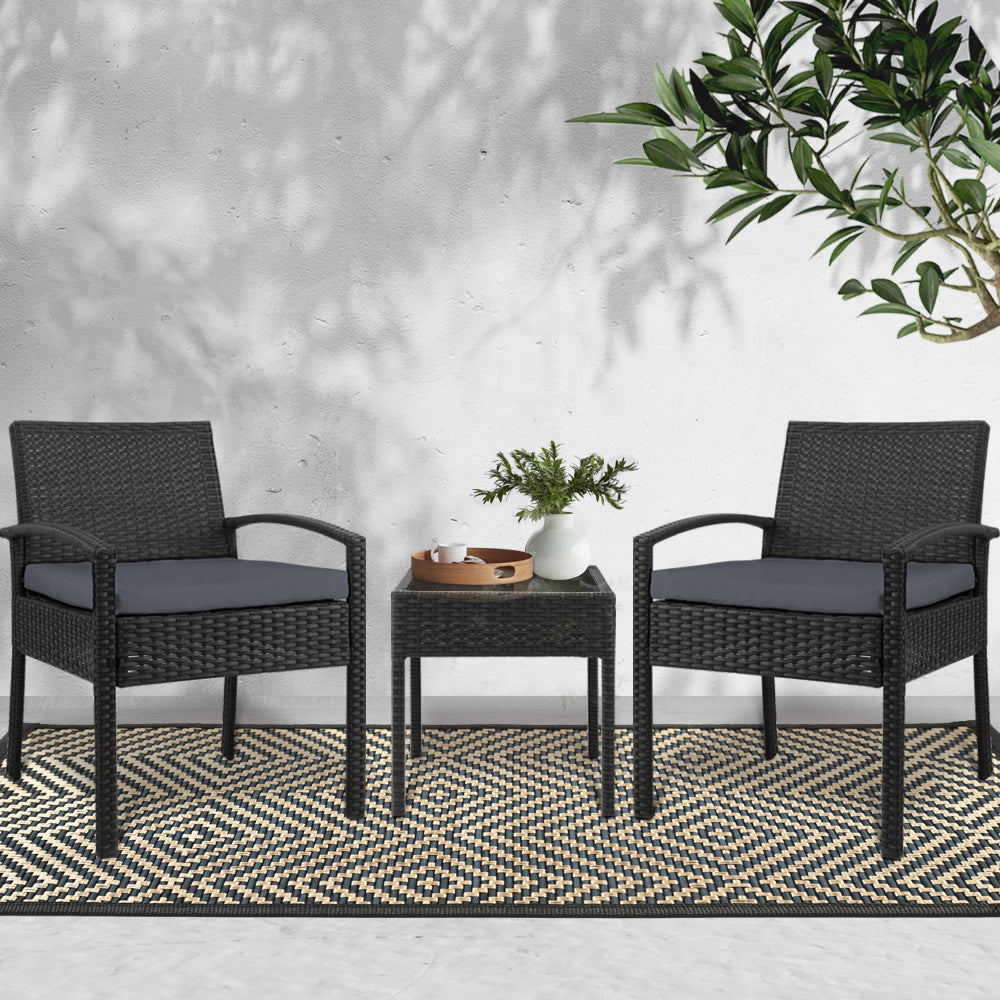 3-piece Outdoor Set - Black - image7