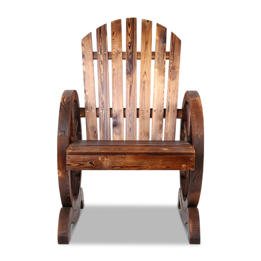 Wooden Wagon Chair Outdoor - image3